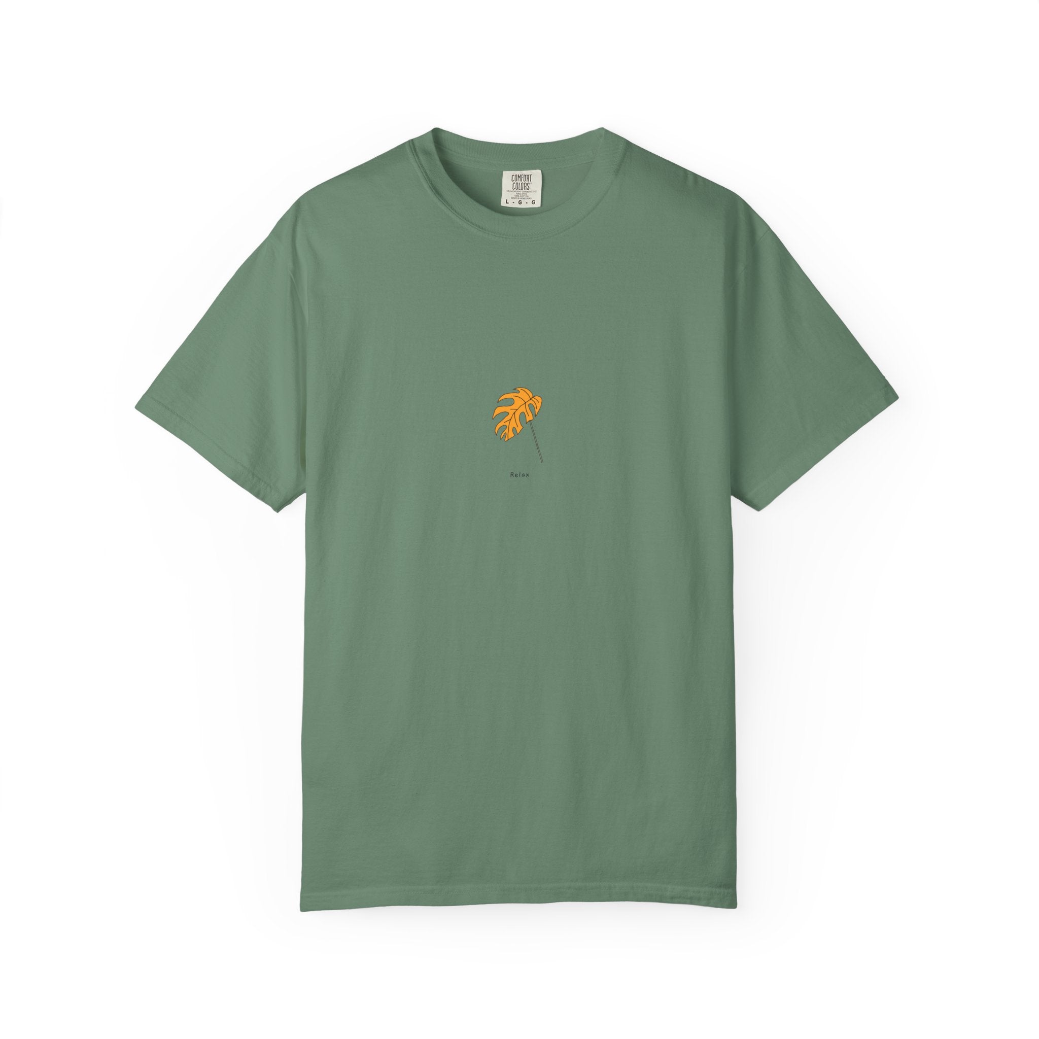 Relax Leaf T-shirt — Chilled Graphic Tee