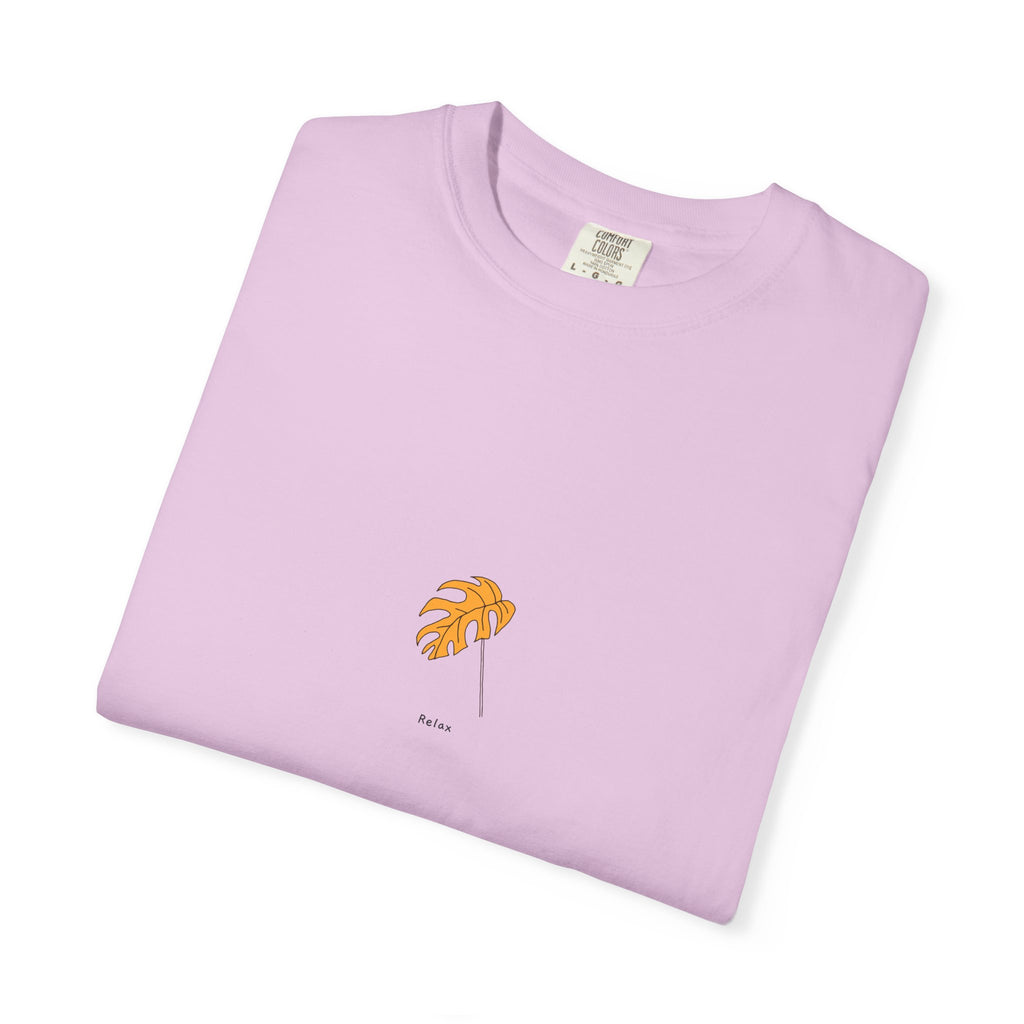 Relax Leaf T-shirt — Chilled Graphic Tee