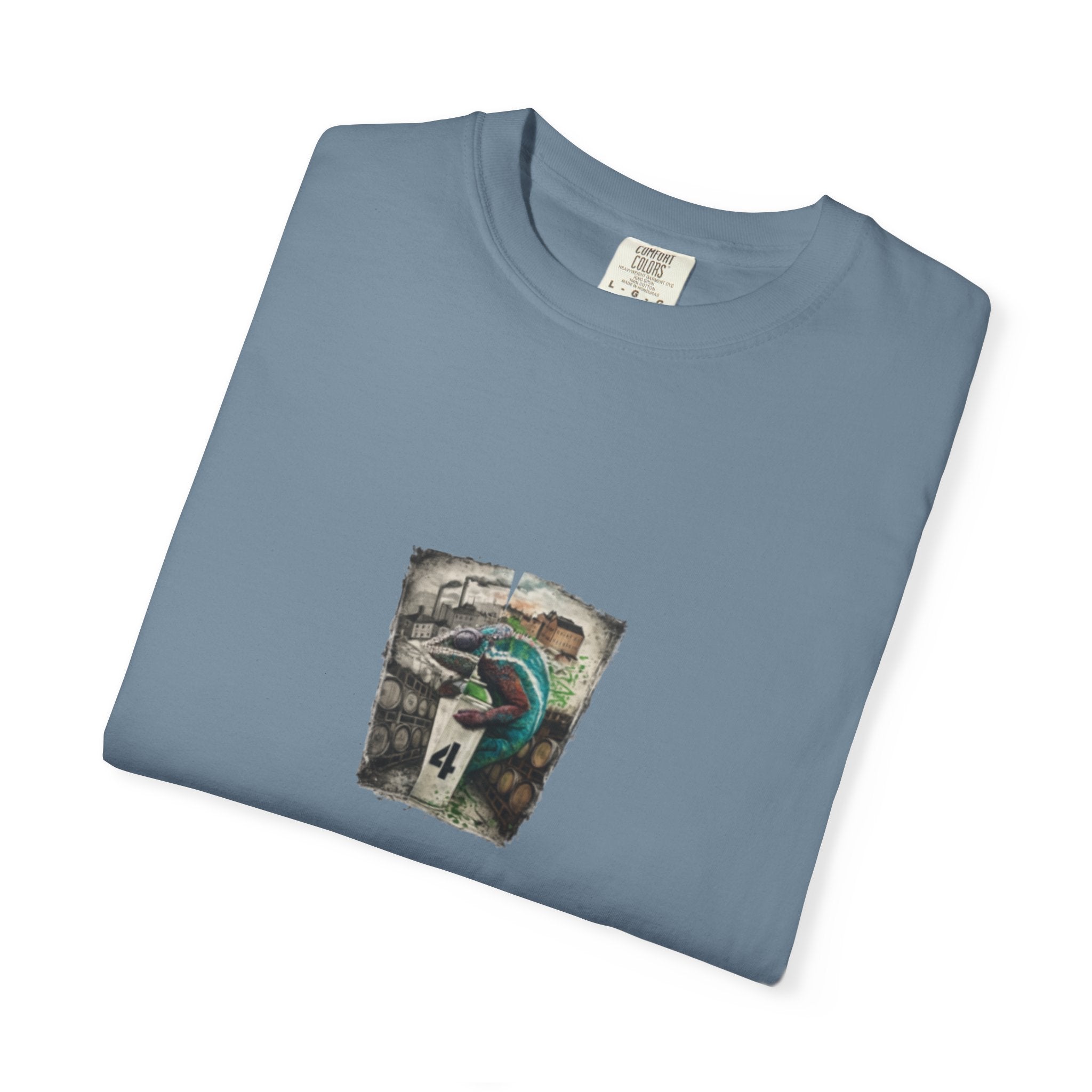 Split Street Art Paint Graphic T-Shirt