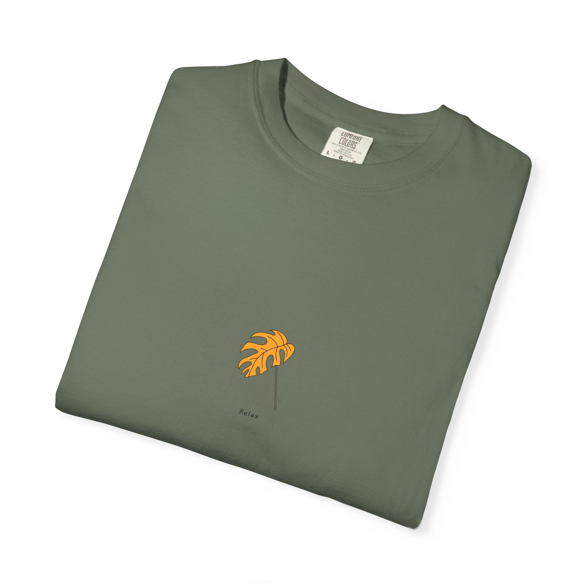 Relax Leaf T-shirt — Chilled Graphic Tee