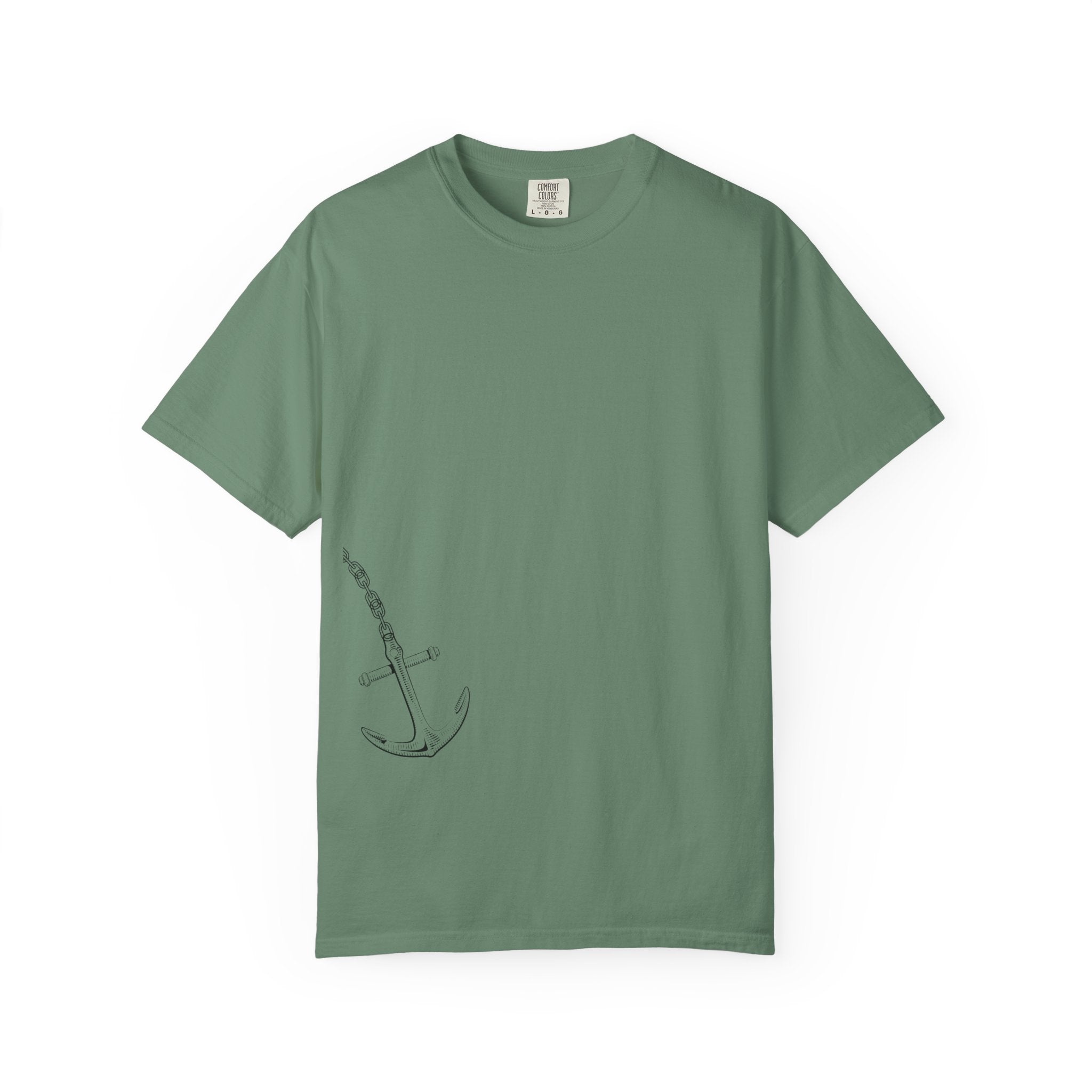 Anchored Graphic T-Shirt — Nautical Art