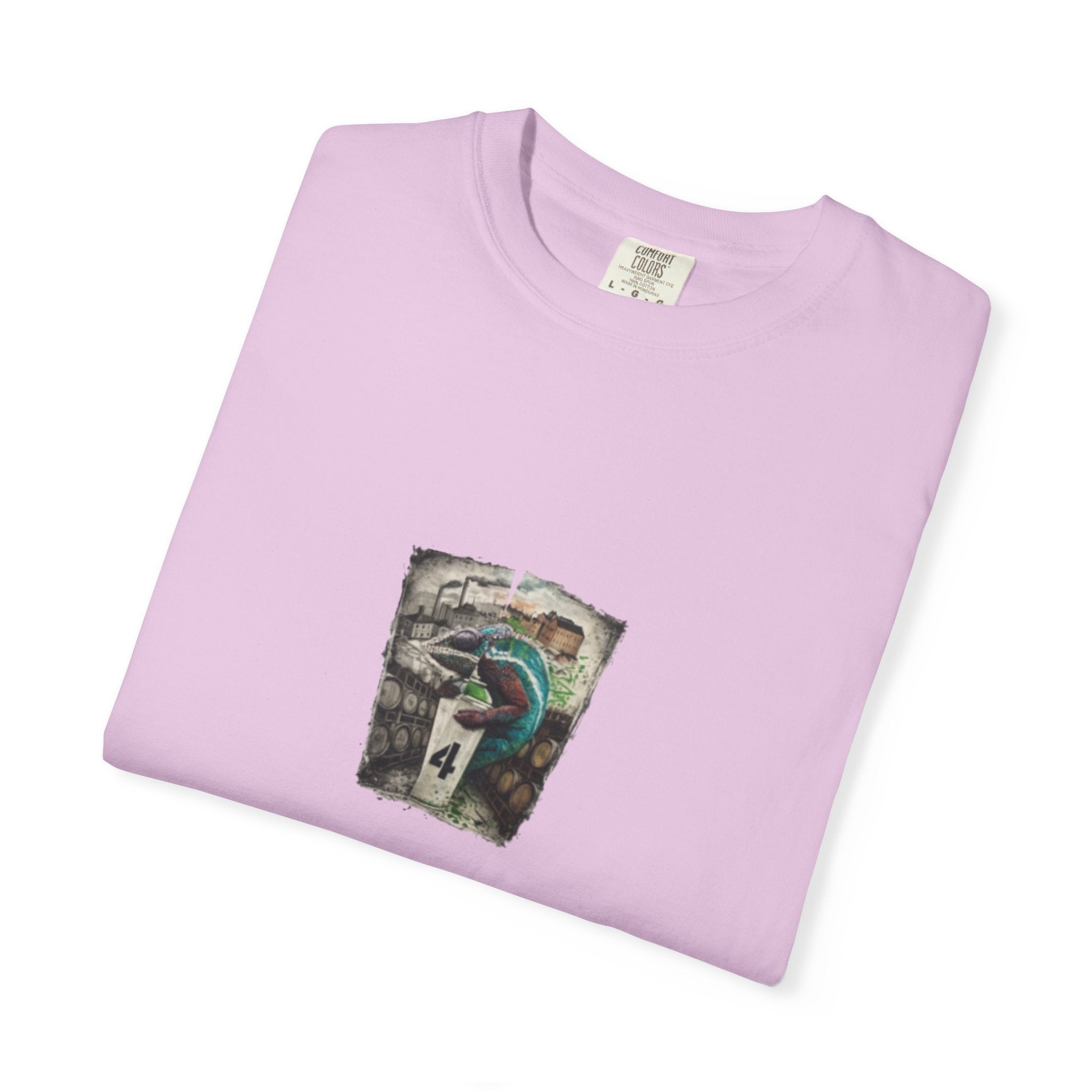 Split Street Art Paint Graphic T-Shirt