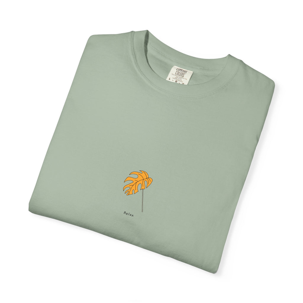 Relax Leaf T-shirt — Chilled Graphic Tee