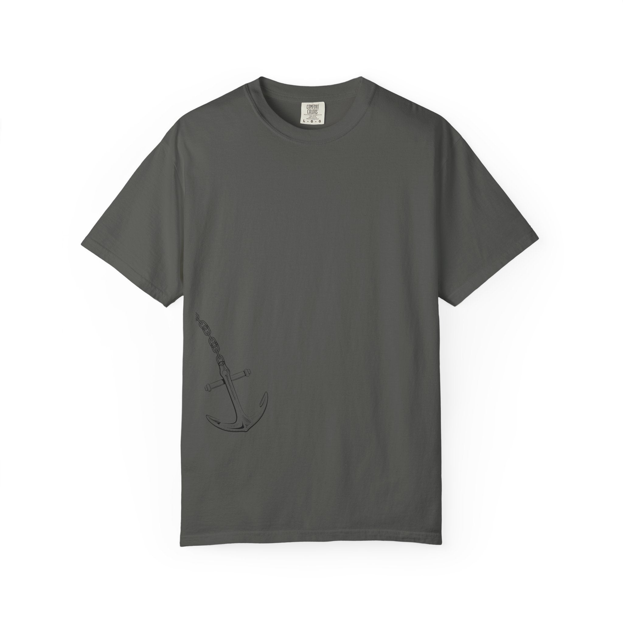 Anchored Graphic T-Shirt — Nautical Art