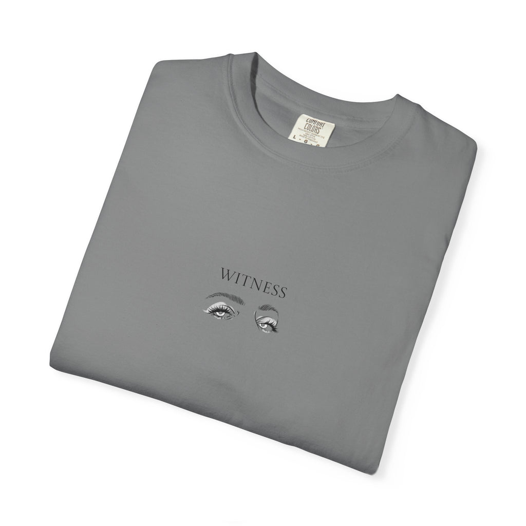 Witness Graphic T-Shirt — Minimalist Glare Design