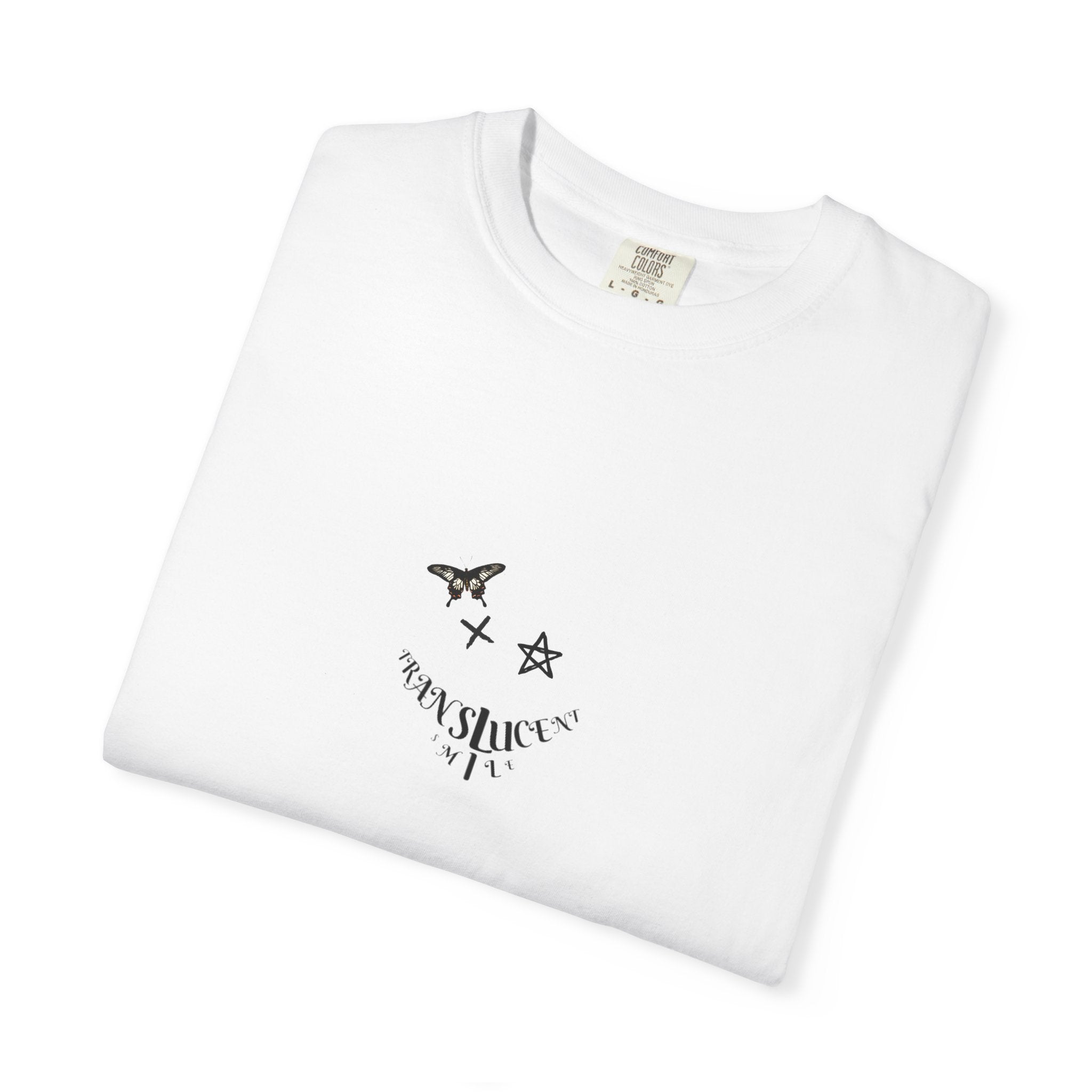 Translucent Smile Graphic T-Shirt — 'Translucent smile' Tee