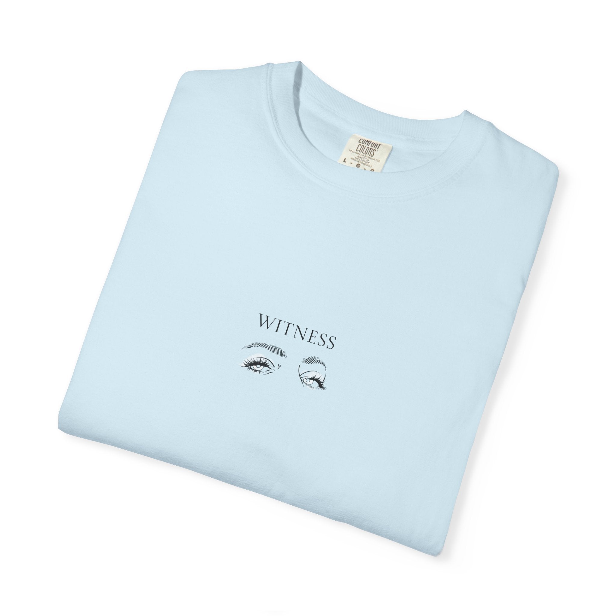 Witness Graphic T-Shirt — Minimalist Glare Design