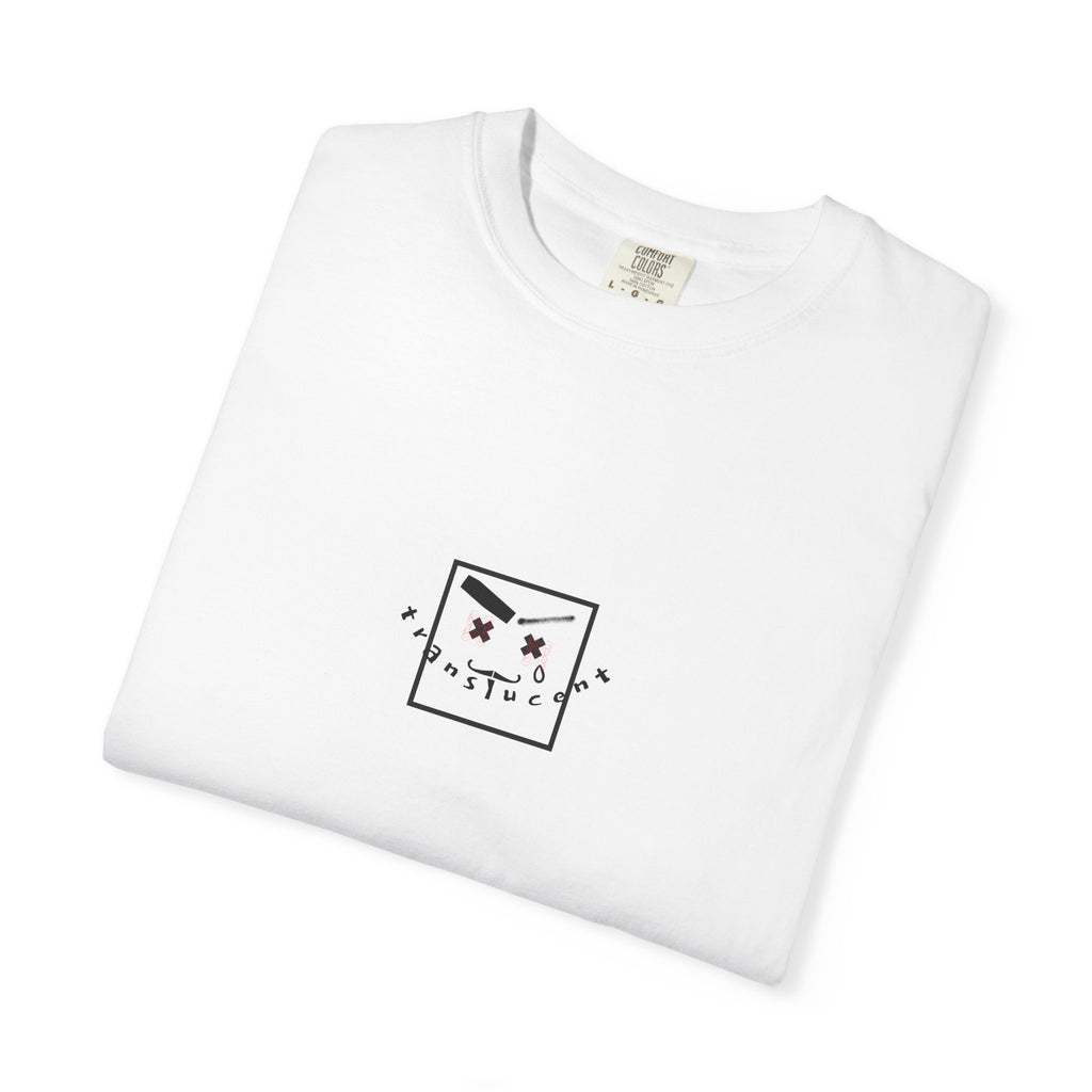Translucent Smile T-Shirt — Edgy Geometric Art Tee