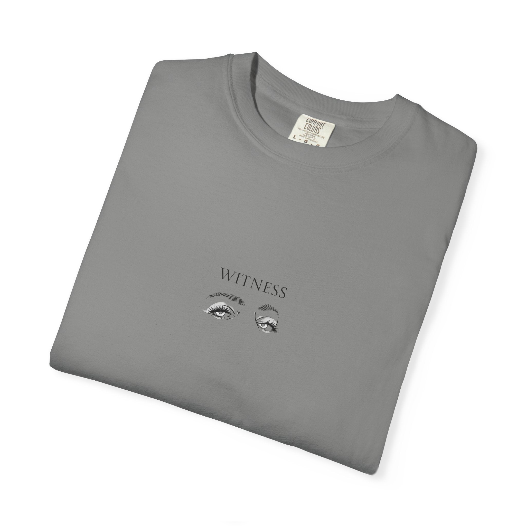 Witness Graphic T-Shirt — Minimalist Glare Design