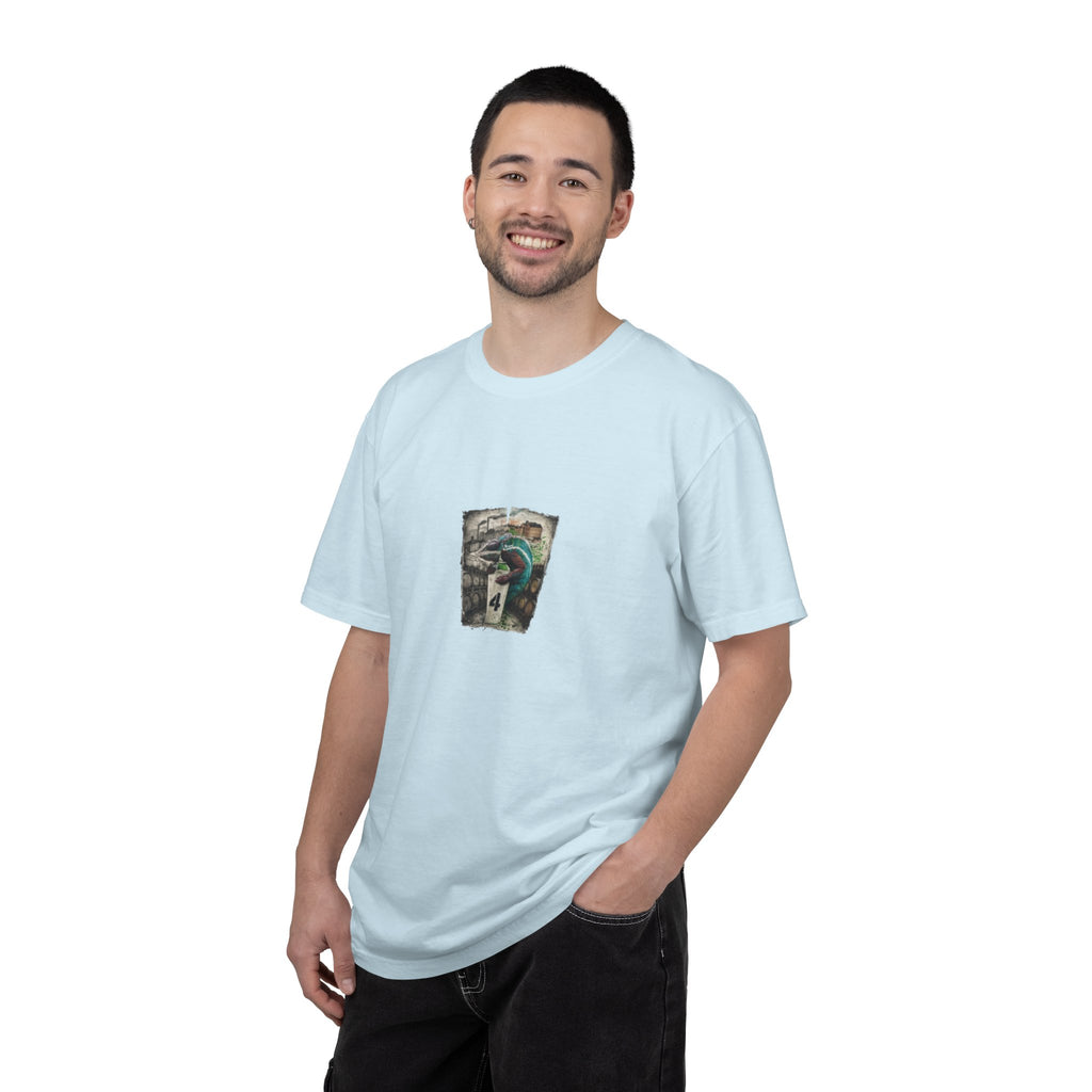 Split Street Art Paint Graphic T-Shirt