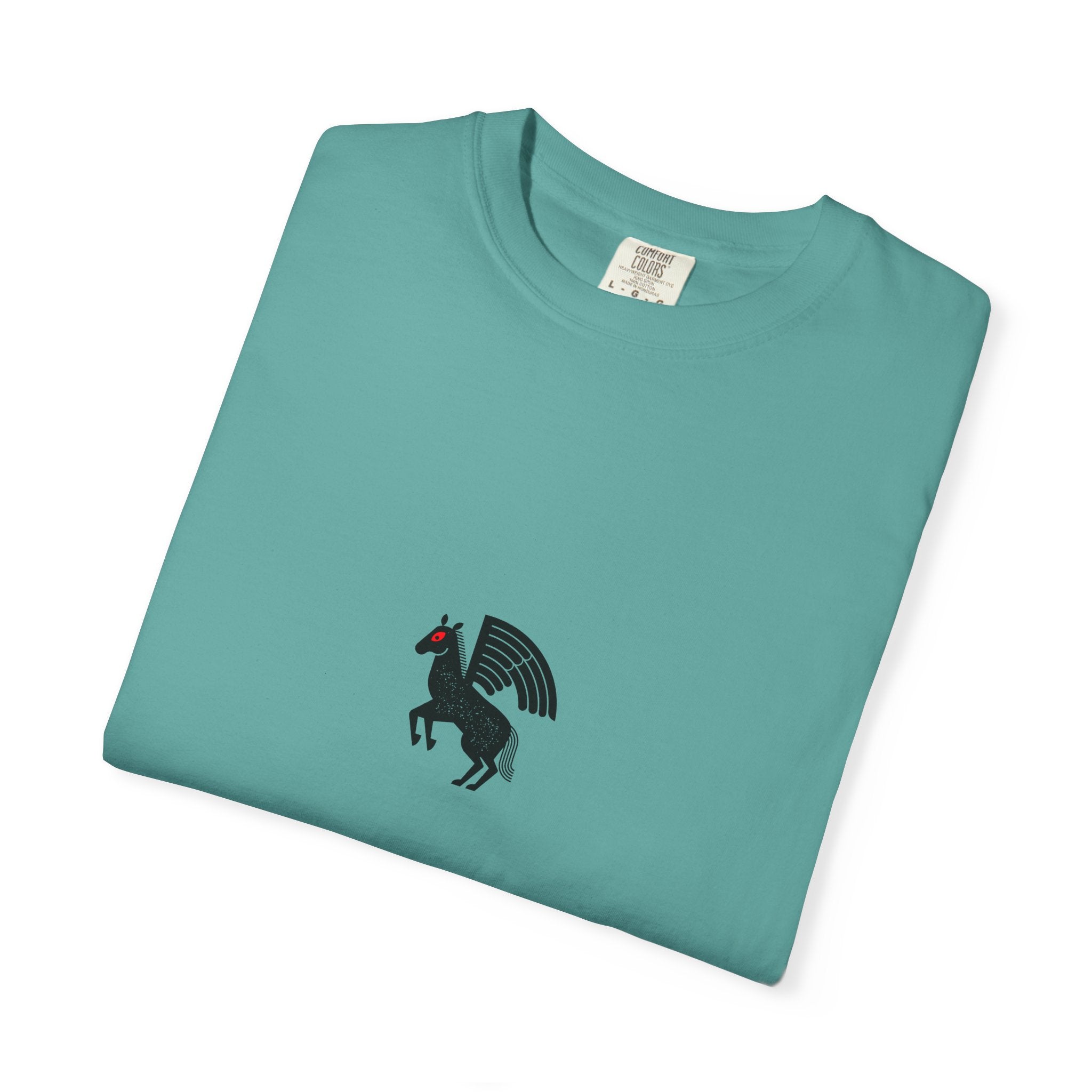 Winged Horse Graphic T-Shirt — Pegasus Centerpiece Tee