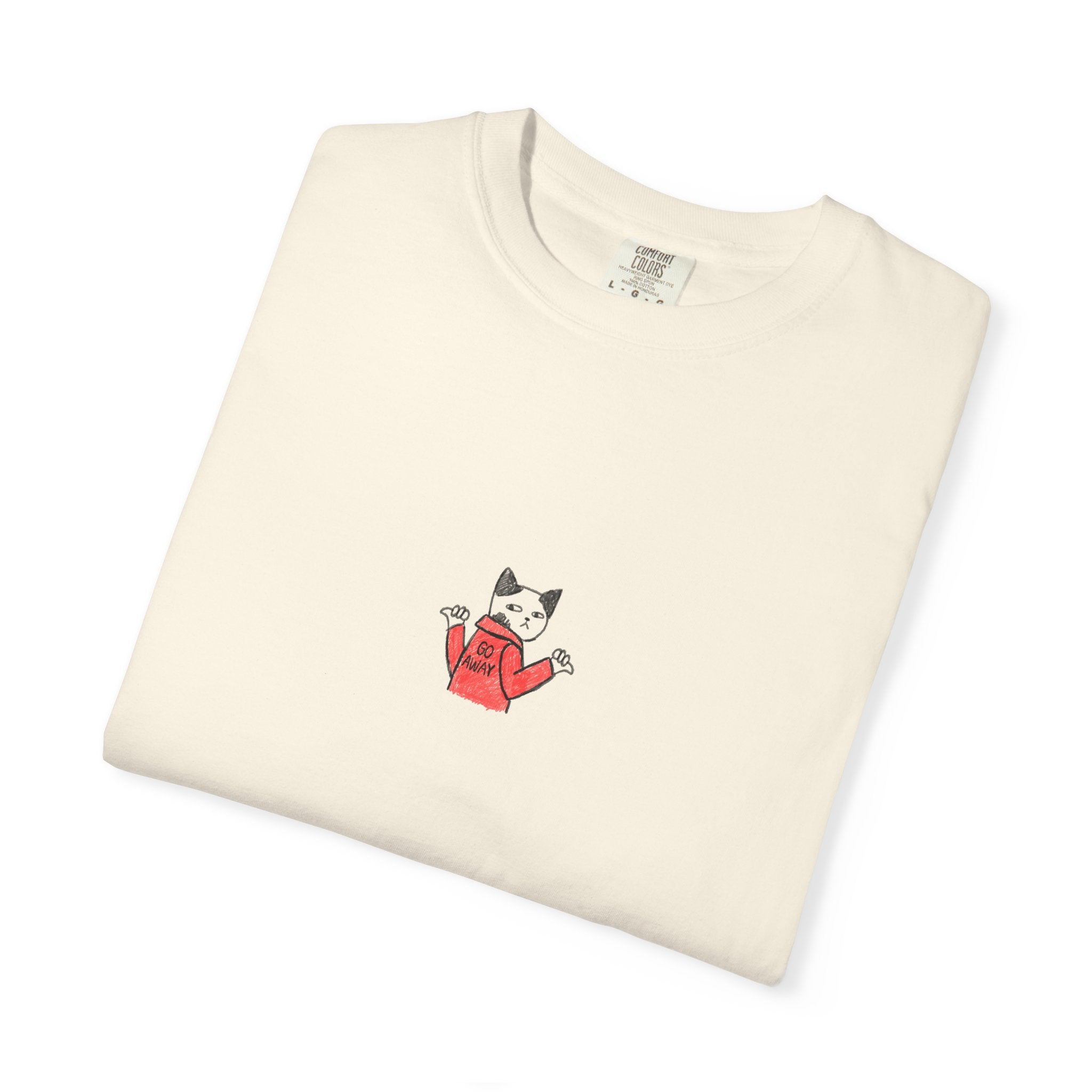 Cat 'Go Away' Graphic T-Shirt