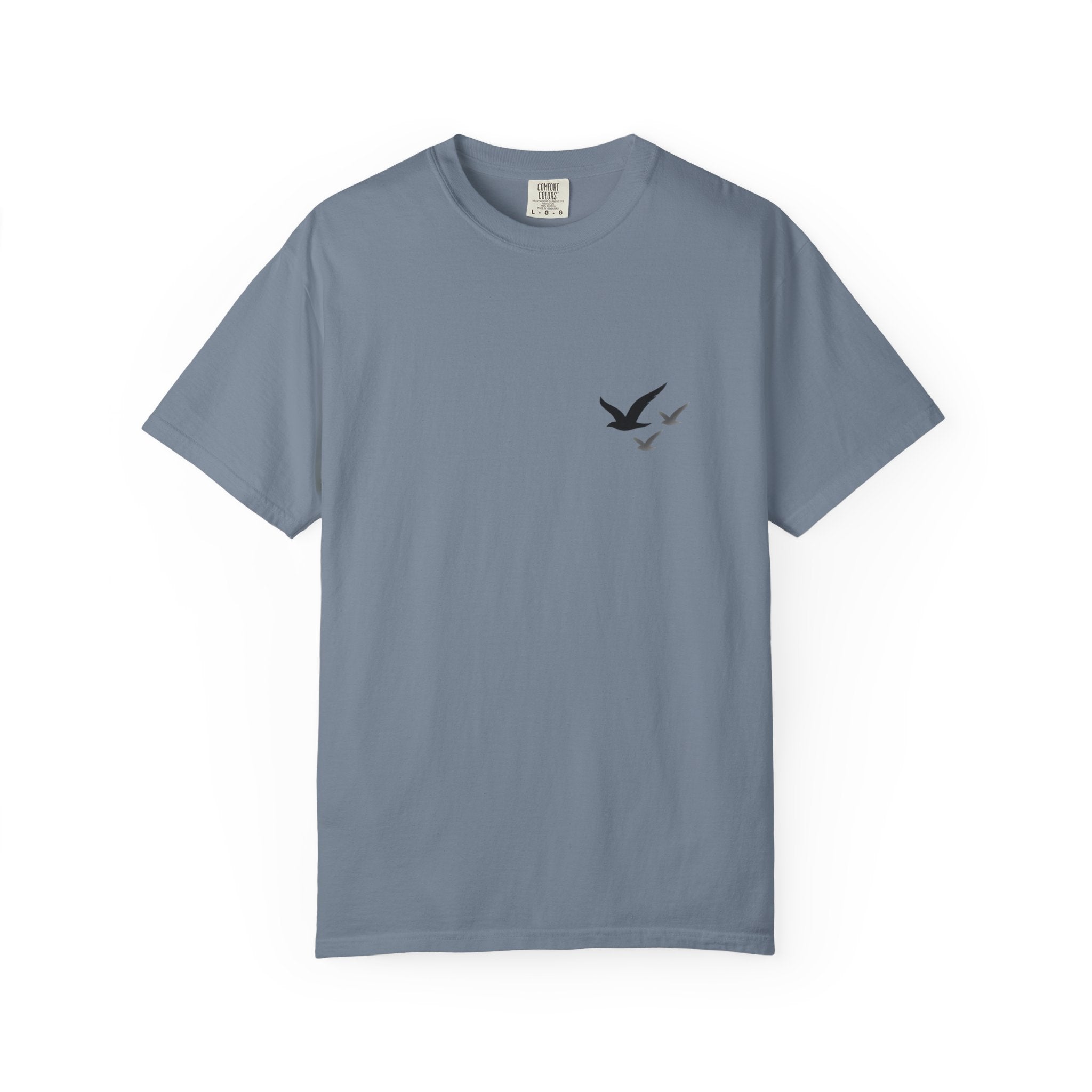Soaring Birds Graphic T-Shirt — Three Birds in Flight