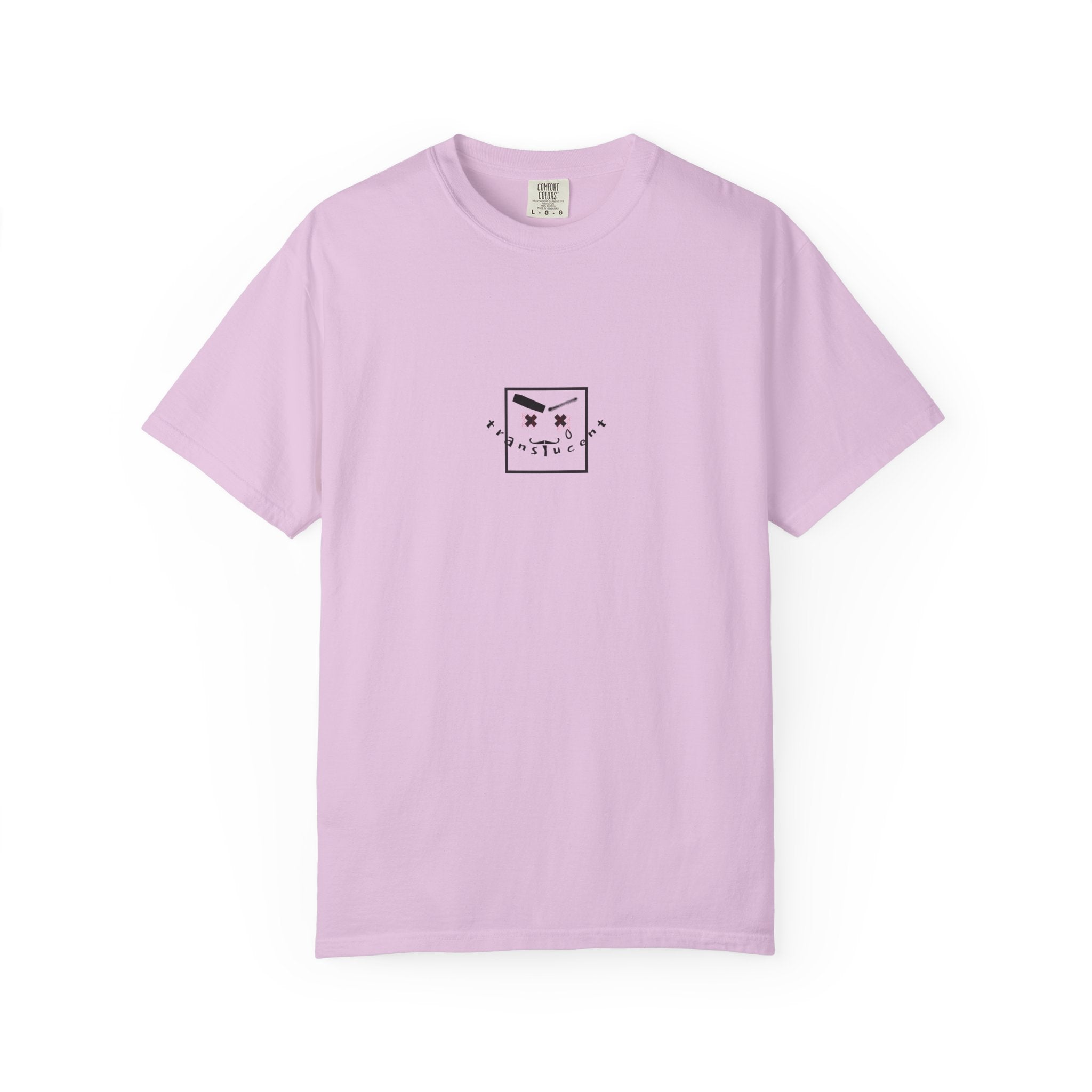 Translucent Smile T-Shirt — Edgy Geometric Art Tee