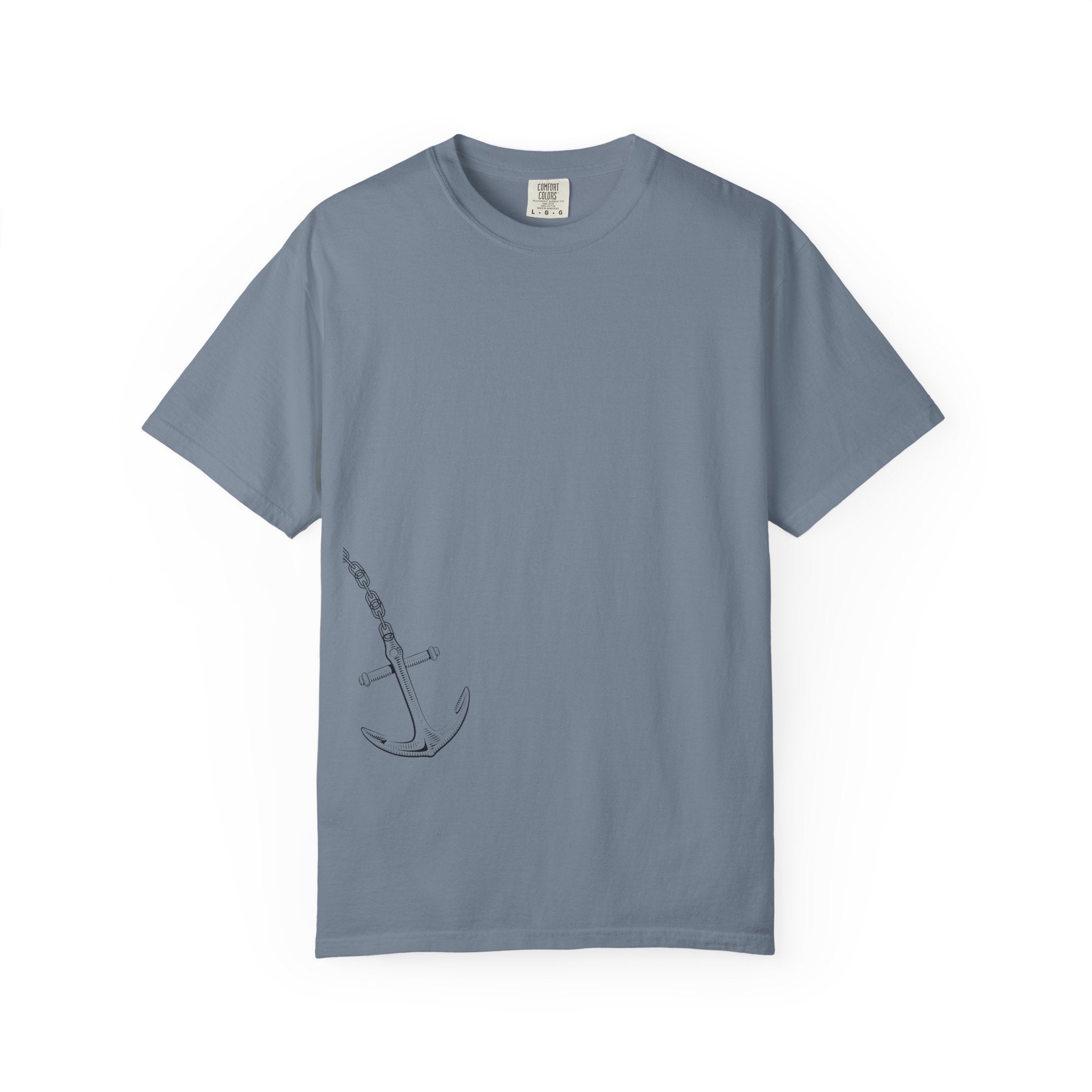 Anchored Graphic T-Shirt — Nautical Art