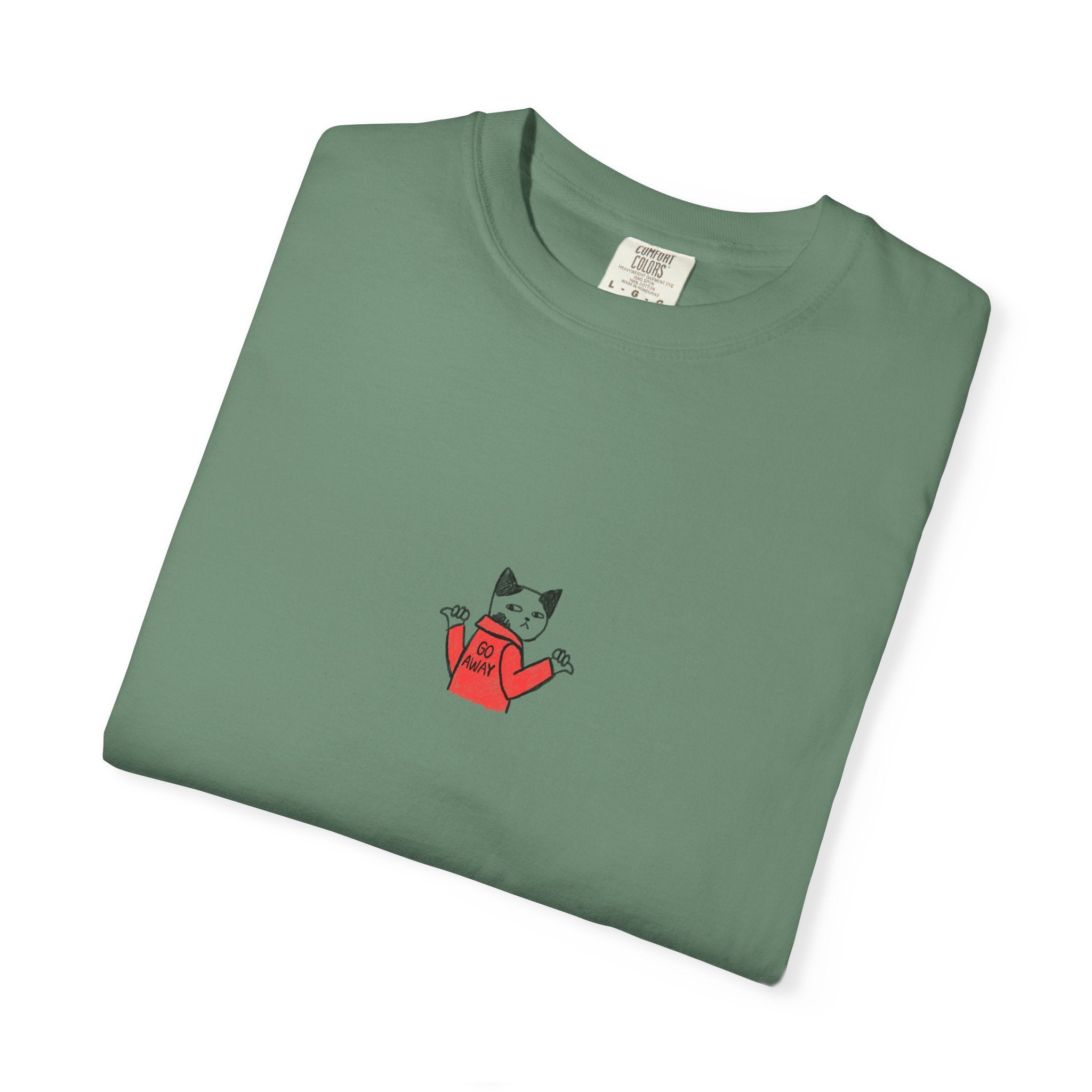 Cat 'Go Away' Graphic T-Shirt