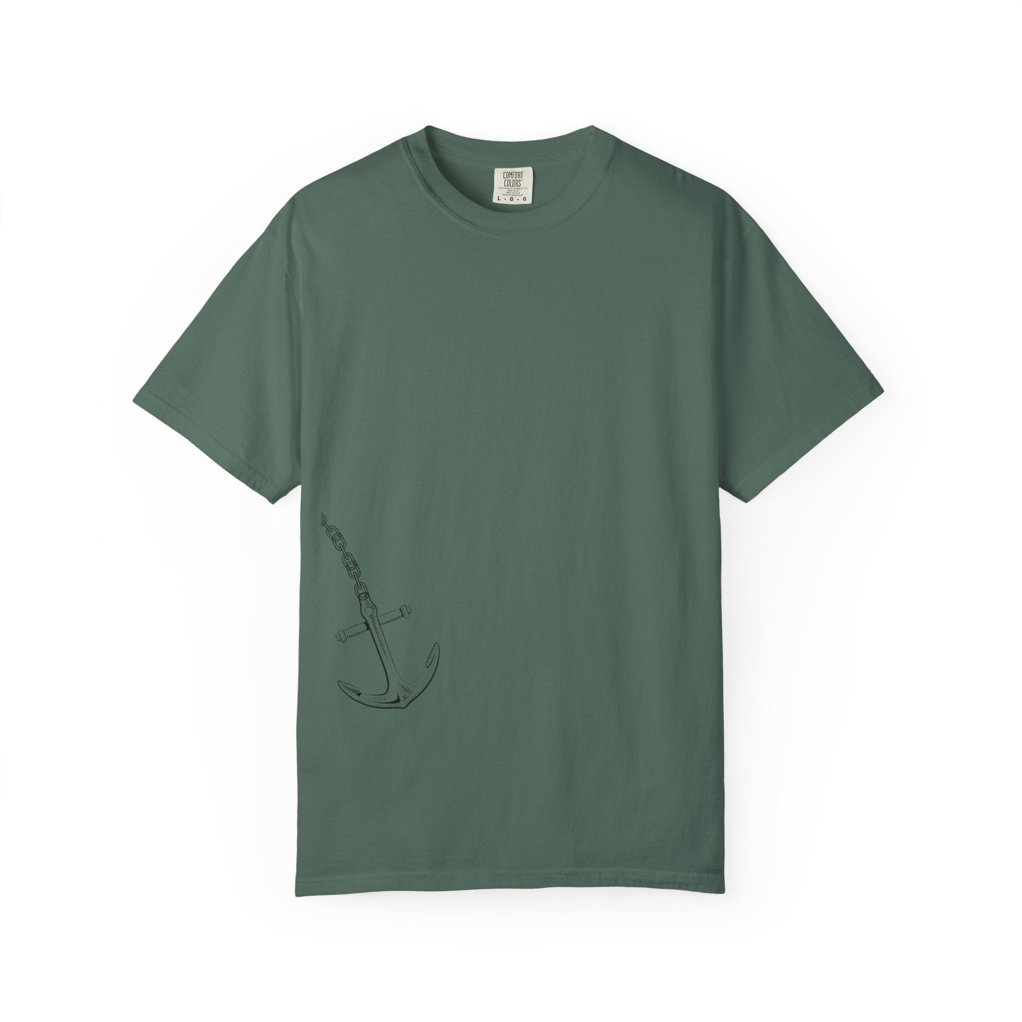 Anchored Graphic T-Shirt — Nautical Art