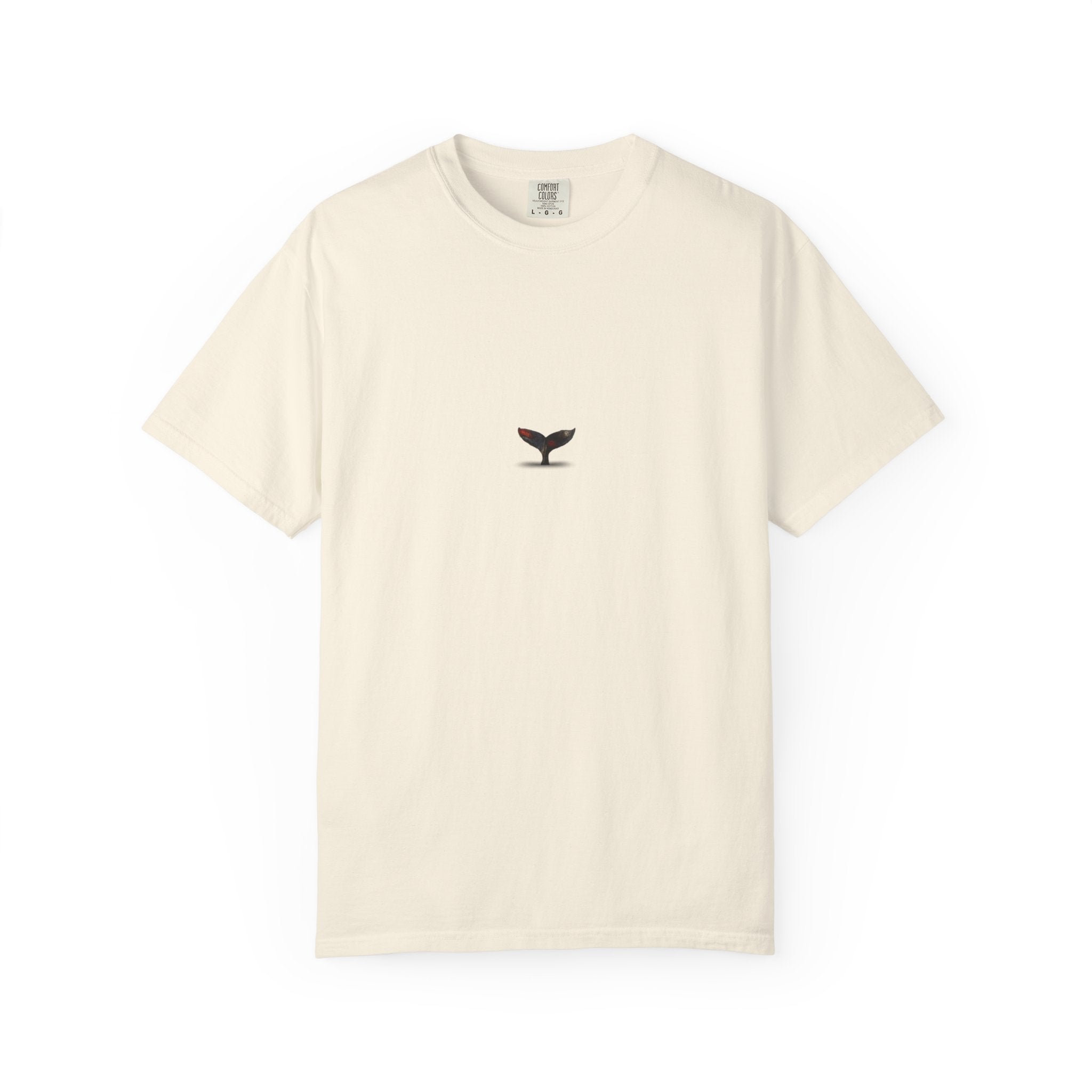 Whale Flipper Graphic T-Shirt — Ocean Illustration
