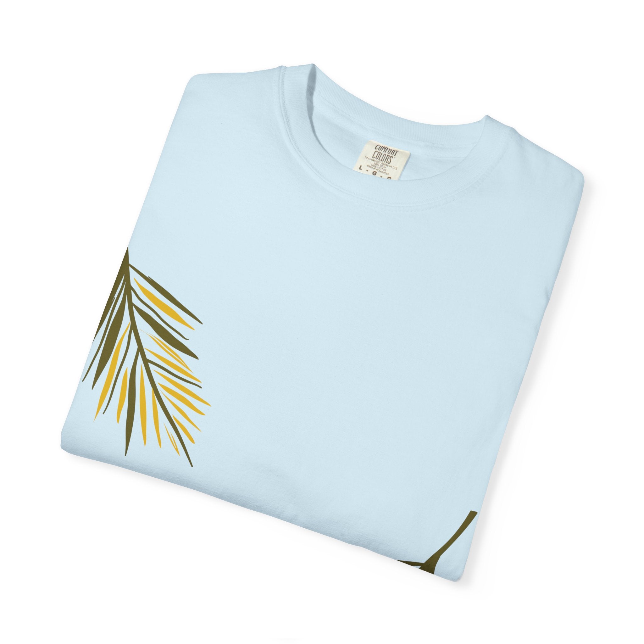 Floral Leaves Tee — Leaf Print T-Shirt