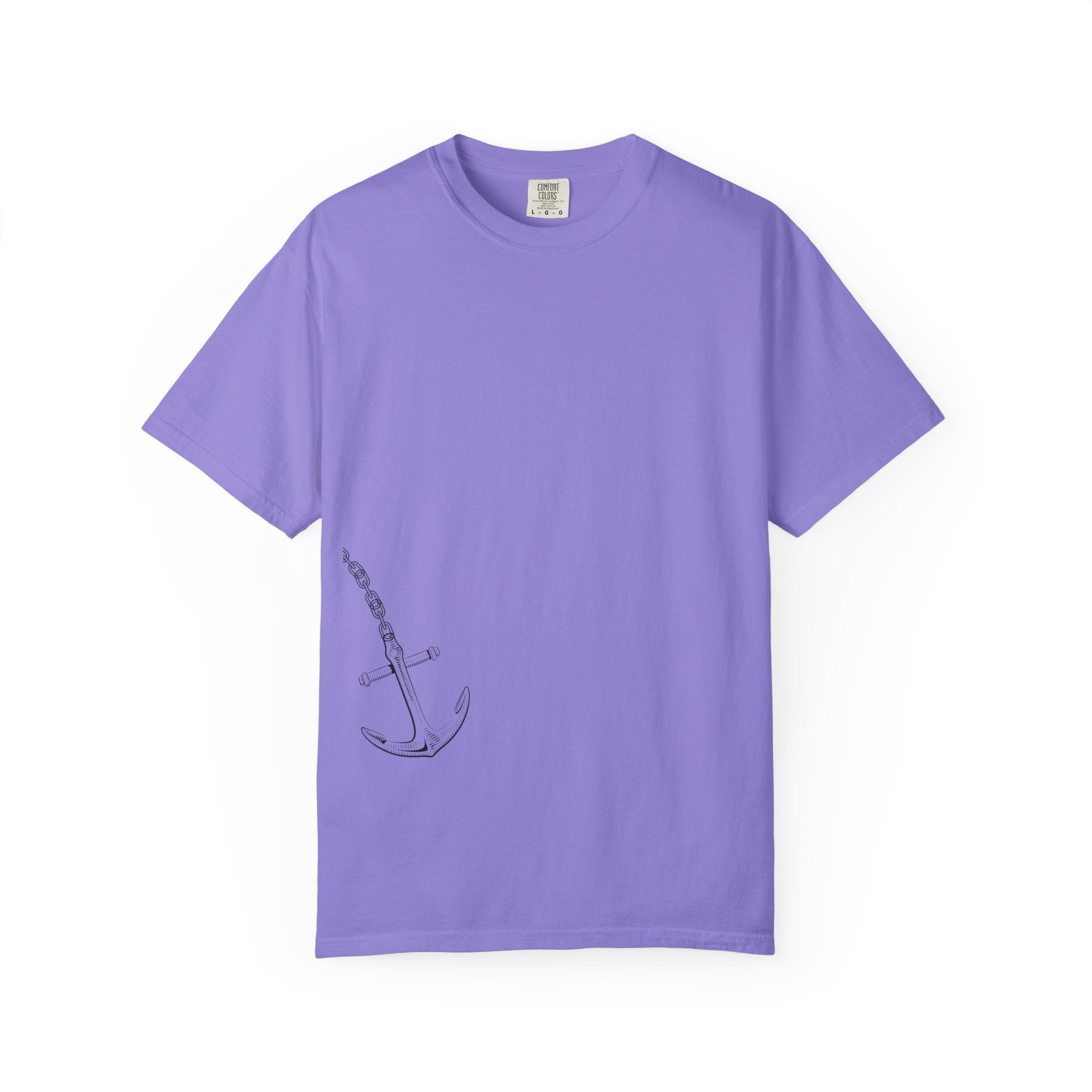 Anchored Graphic T-Shirt — Nautical Art