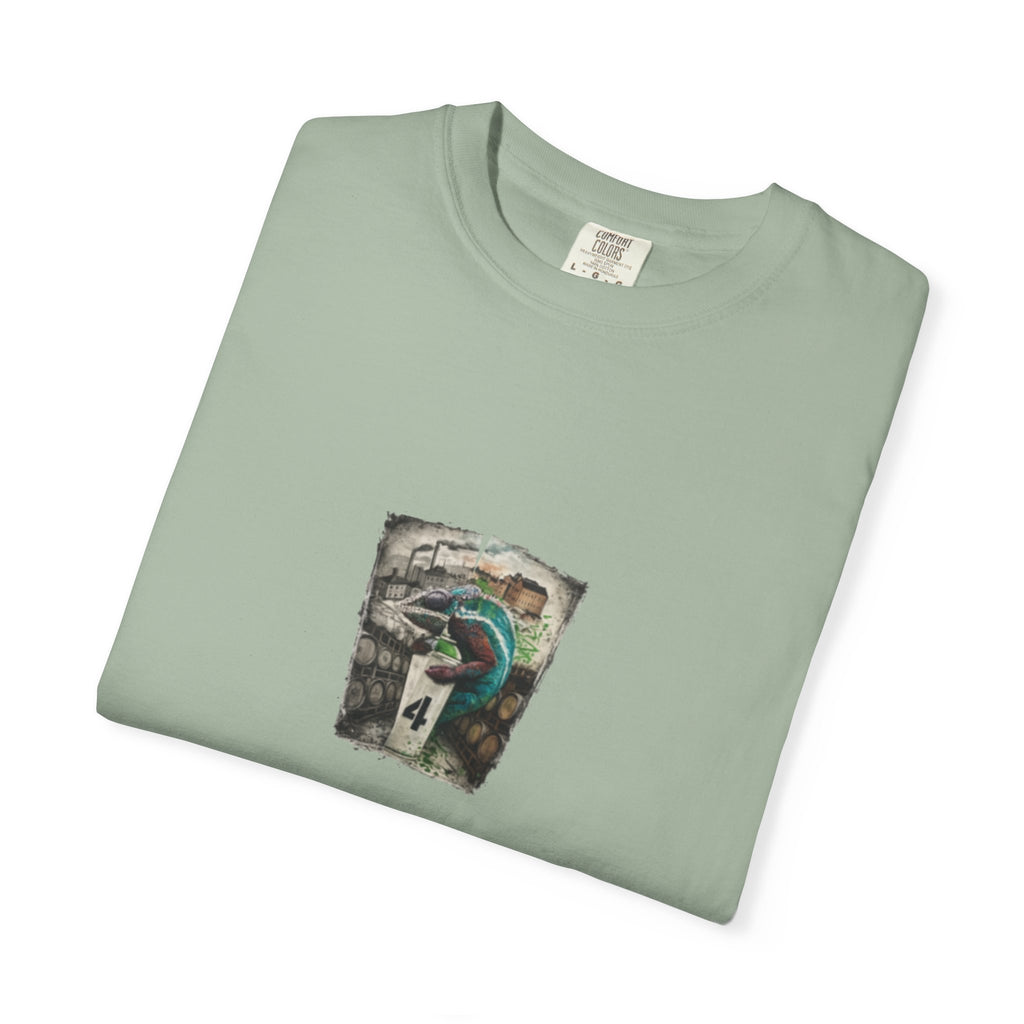 Split Street Art Paint Graphic T-Shirt